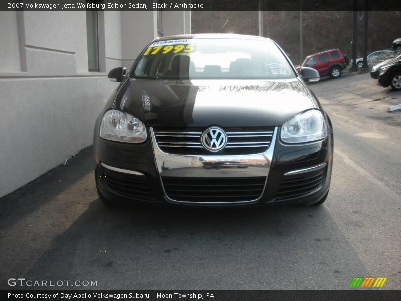 Black / Anthracite 2007 Volkswagen Jetta Wolfsburg Edition Sedan