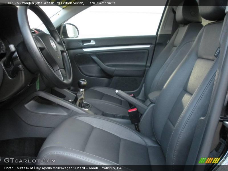Black / Anthracite 2007 Volkswagen Jetta Wolfsburg Edition Sedan