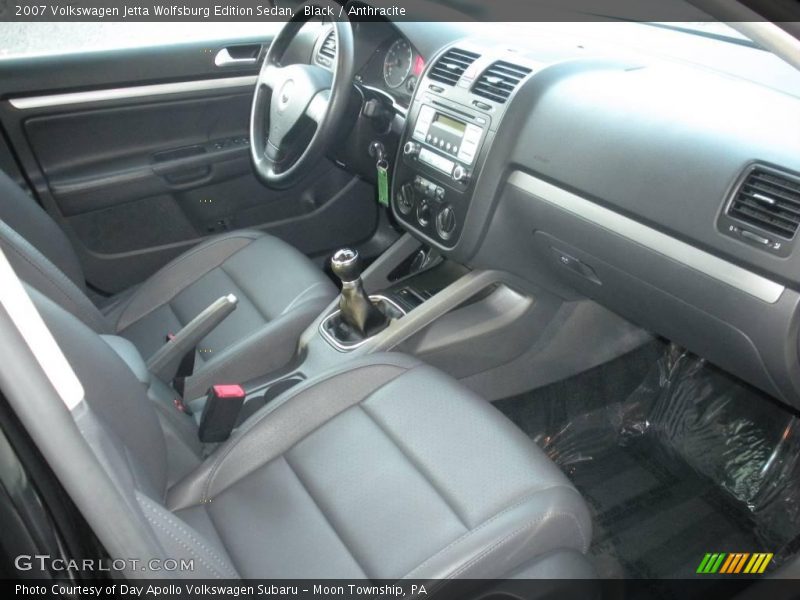 Black / Anthracite 2007 Volkswagen Jetta Wolfsburg Edition Sedan