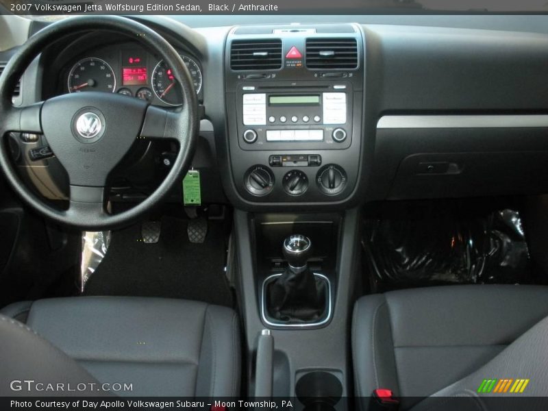 Black / Anthracite 2007 Volkswagen Jetta Wolfsburg Edition Sedan