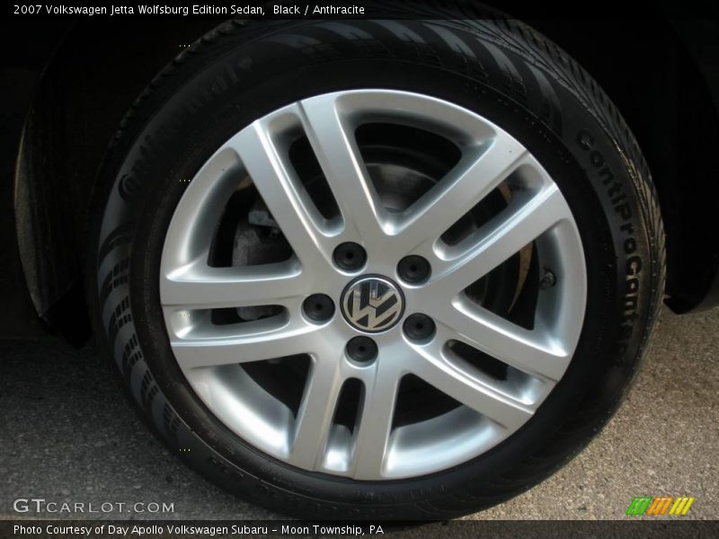 Black / Anthracite 2007 Volkswagen Jetta Wolfsburg Edition Sedan