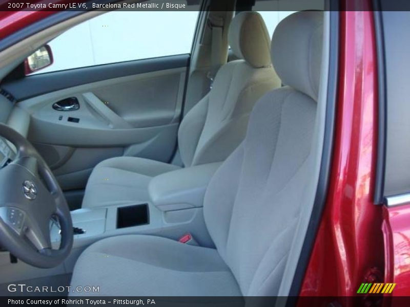 Barcelona Red Metallic / Bisque 2007 Toyota Camry LE V6
