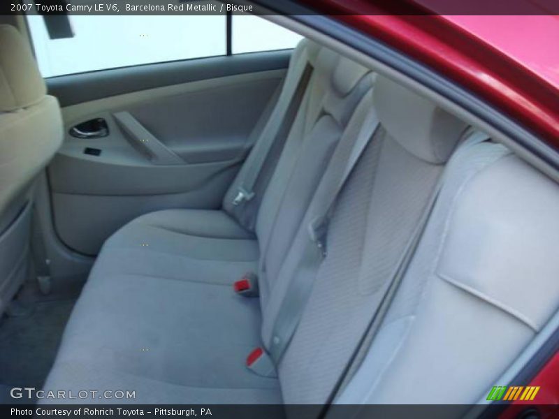 Barcelona Red Metallic / Bisque 2007 Toyota Camry LE V6