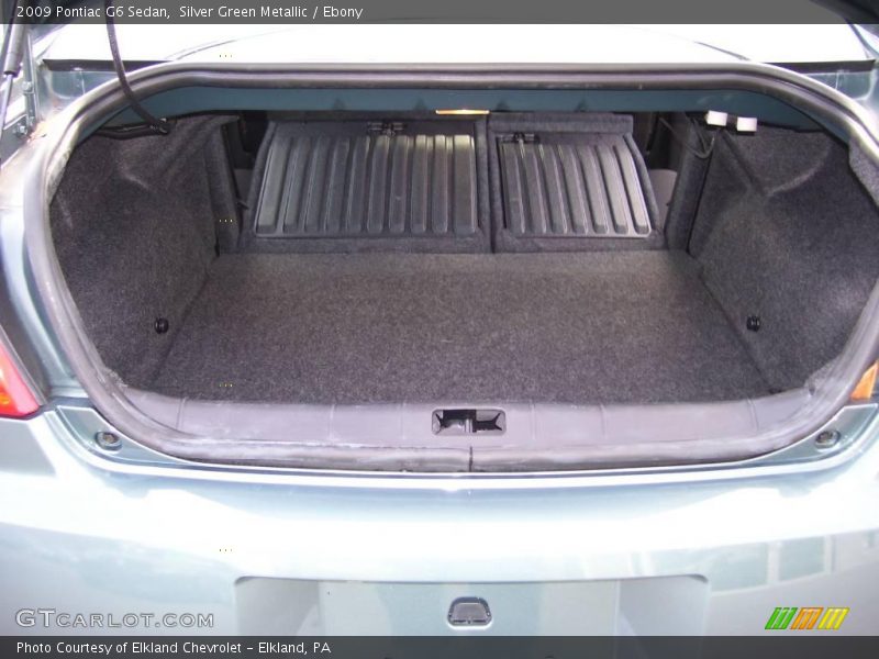 Silver Green Metallic / Ebony 2009 Pontiac G6 Sedan