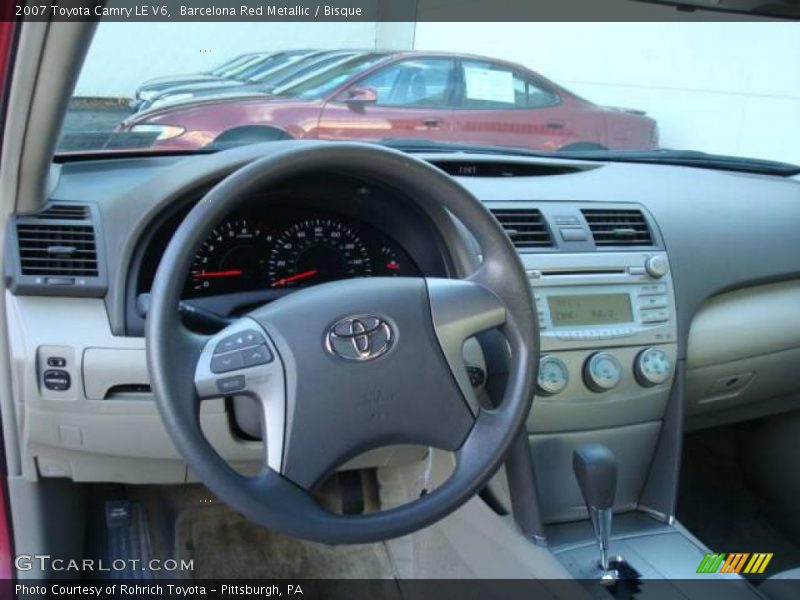 Barcelona Red Metallic / Bisque 2007 Toyota Camry LE V6