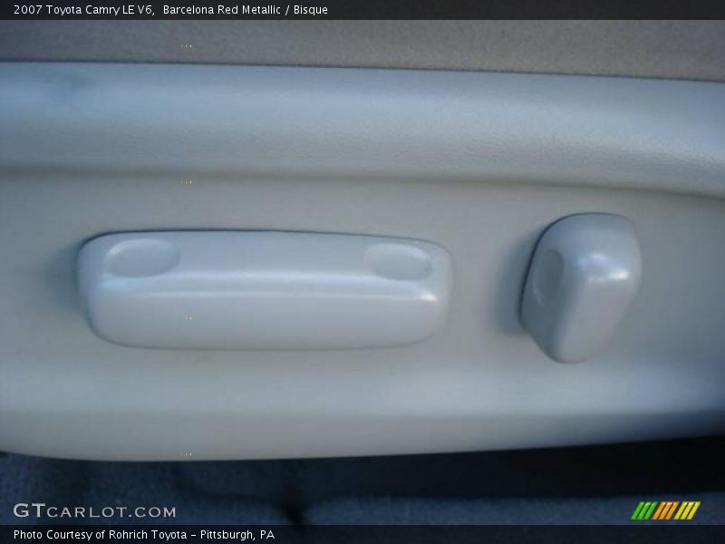 Barcelona Red Metallic / Bisque 2007 Toyota Camry LE V6
