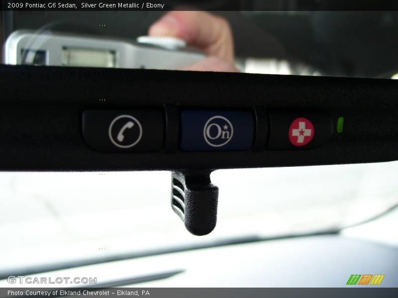 Silver Green Metallic / Ebony 2009 Pontiac G6 Sedan