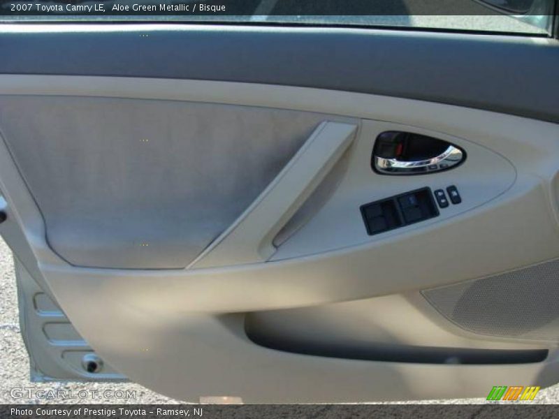 Aloe Green Metallic / Bisque 2007 Toyota Camry LE