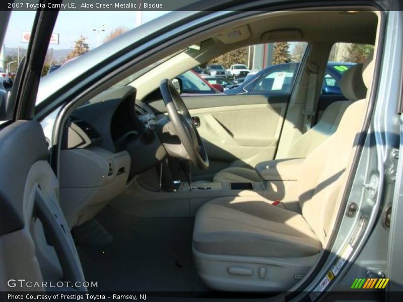 Aloe Green Metallic / Bisque 2007 Toyota Camry LE