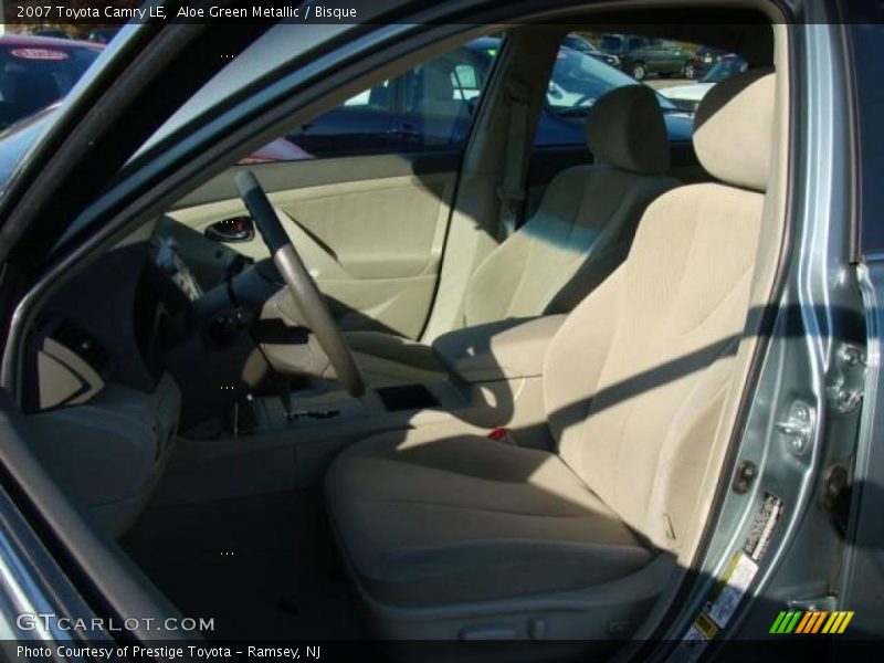 Aloe Green Metallic / Bisque 2007 Toyota Camry LE