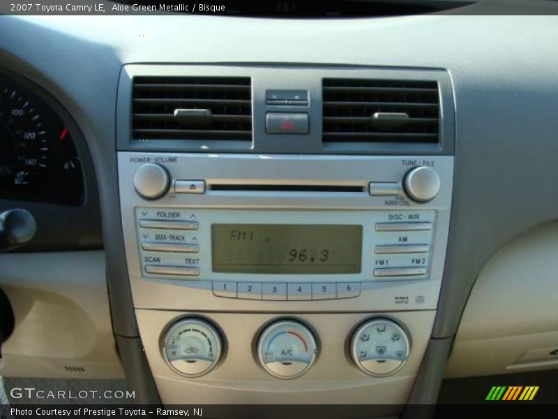 Aloe Green Metallic / Bisque 2007 Toyota Camry LE