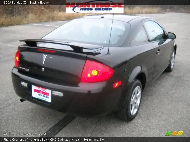 Black / Ebony 2009 Pontiac G5