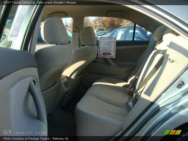 Aloe Green Metallic / Bisque 2007 Toyota Camry LE