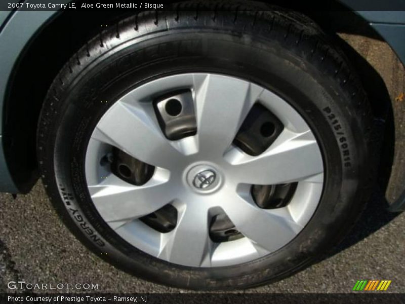 Aloe Green Metallic / Bisque 2007 Toyota Camry LE