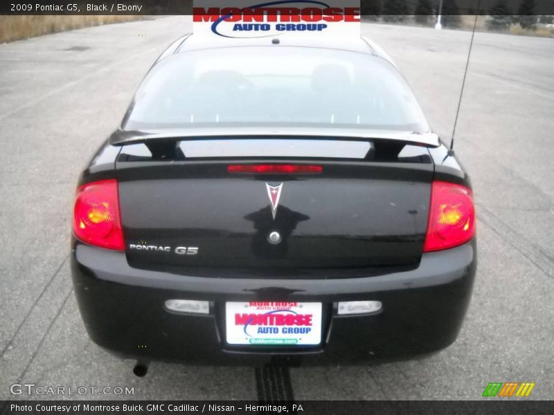 Black / Ebony 2009 Pontiac G5