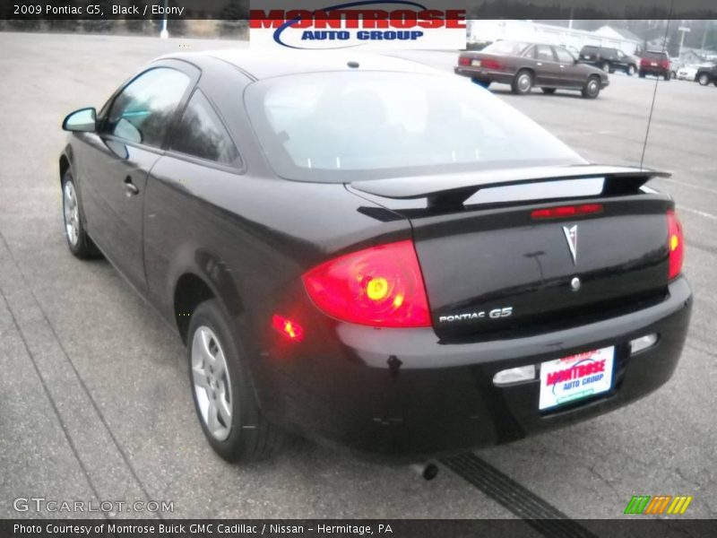 Black / Ebony 2009 Pontiac G5
