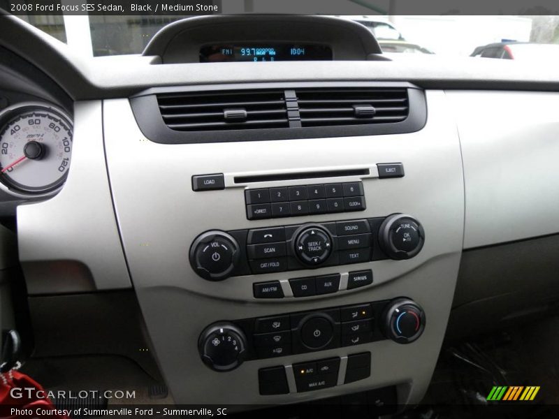 Black / Medium Stone 2008 Ford Focus SES Sedan