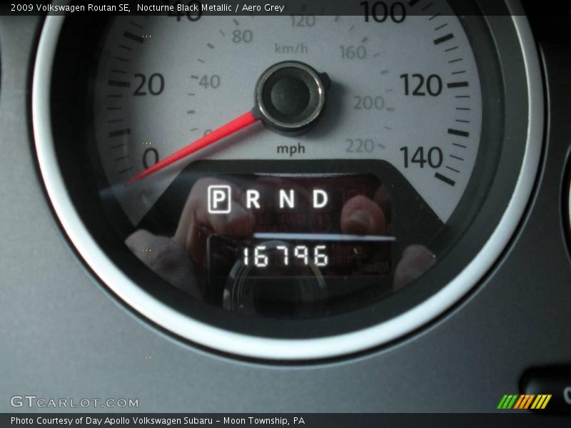 Nocturne Black Metallic / Aero Grey 2009 Volkswagen Routan SE