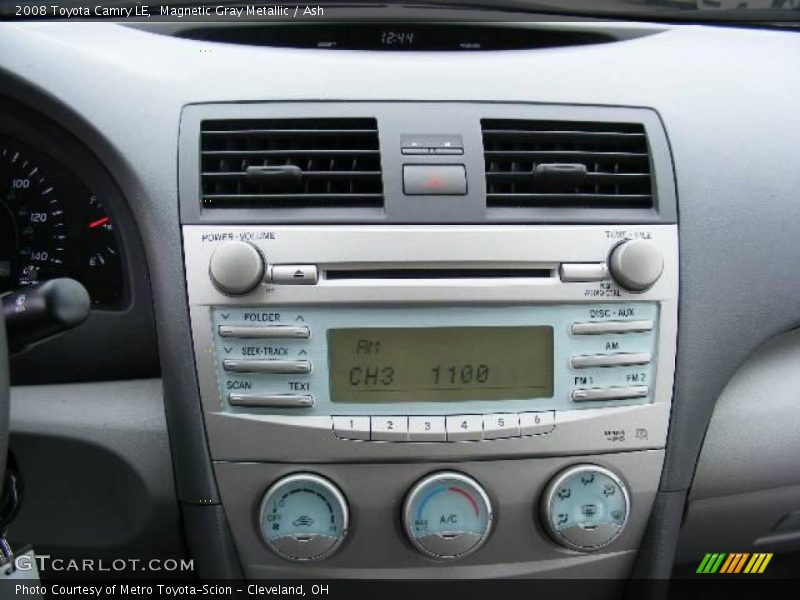 Magnetic Gray Metallic / Ash 2008 Toyota Camry LE