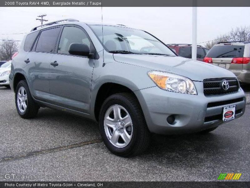 Everglade Metallic / Taupe 2008 Toyota RAV4 4WD