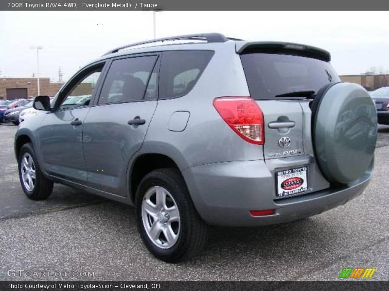 Everglade Metallic / Taupe 2008 Toyota RAV4 4WD