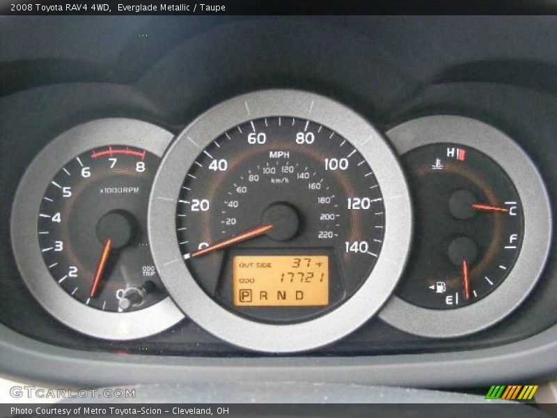 Everglade Metallic / Taupe 2008 Toyota RAV4 4WD