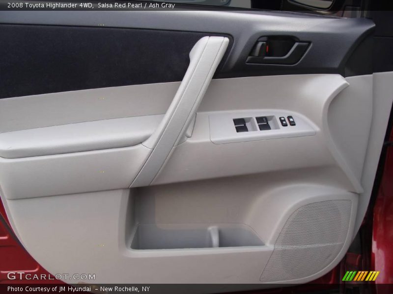 Salsa Red Pearl / Ash Gray 2008 Toyota Highlander 4WD