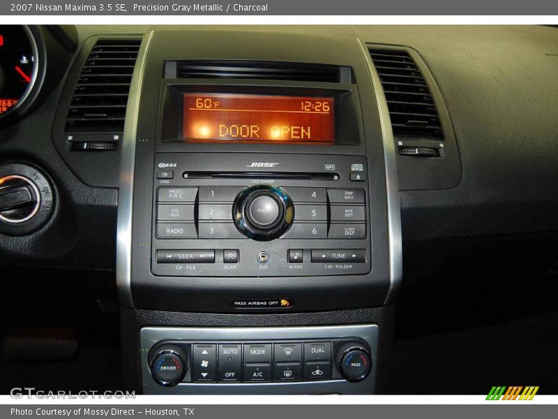 Precision Gray Metallic / Charcoal 2007 Nissan Maxima 3.5 SE