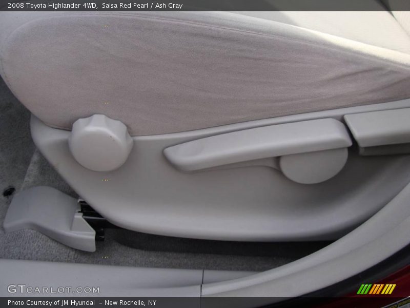 Salsa Red Pearl / Ash Gray 2008 Toyota Highlander 4WD