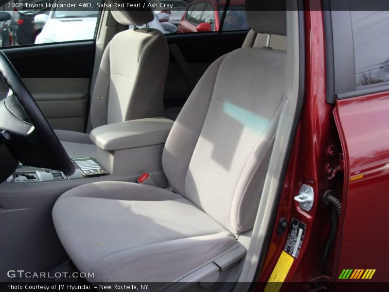 Salsa Red Pearl / Ash Gray 2008 Toyota Highlander 4WD