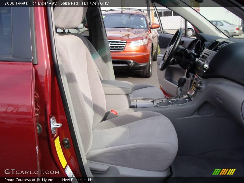 Salsa Red Pearl / Ash Gray 2008 Toyota Highlander 4WD