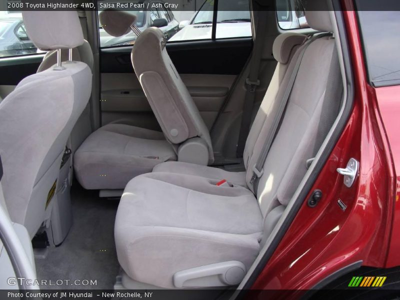 Salsa Red Pearl / Ash Gray 2008 Toyota Highlander 4WD