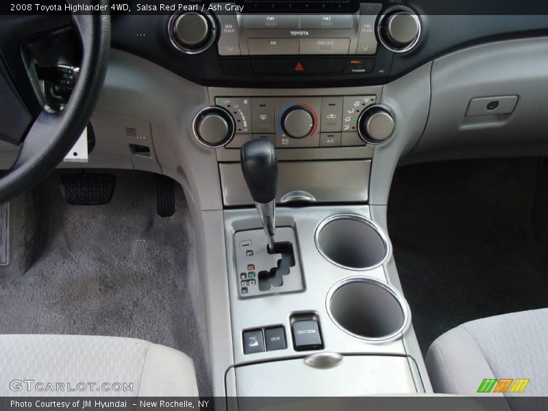 Salsa Red Pearl / Ash Gray 2008 Toyota Highlander 4WD