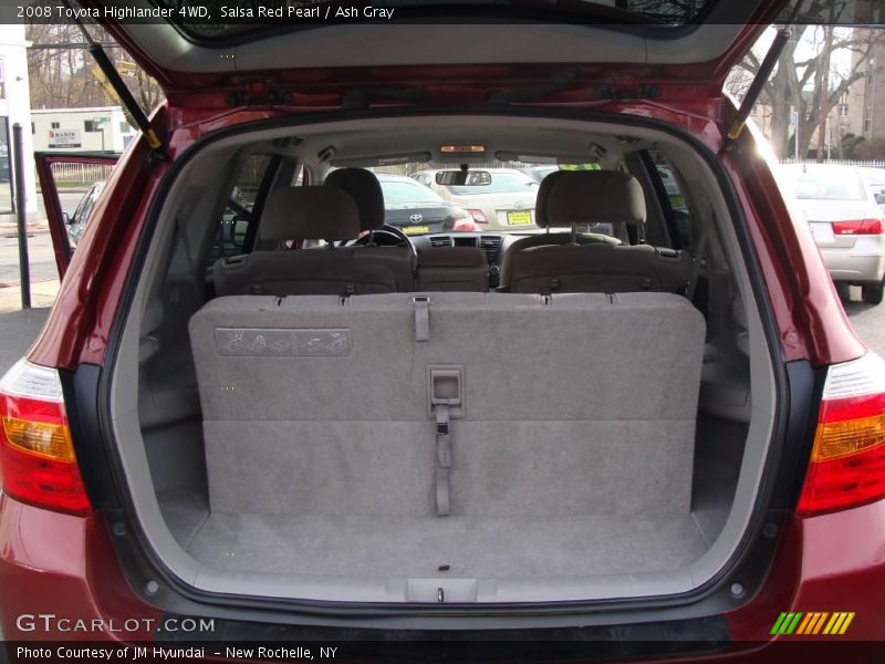 Salsa Red Pearl / Ash Gray 2008 Toyota Highlander 4WD