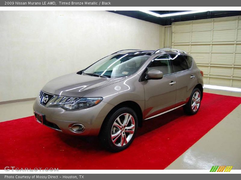 Tinted Bronze Metallic / Black 2009 Nissan Murano LE AWD