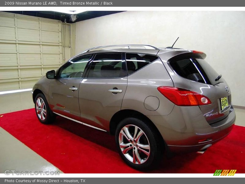 Tinted Bronze Metallic / Black 2009 Nissan Murano LE AWD