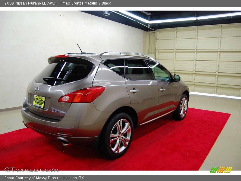 Tinted Bronze Metallic / Black 2009 Nissan Murano LE AWD