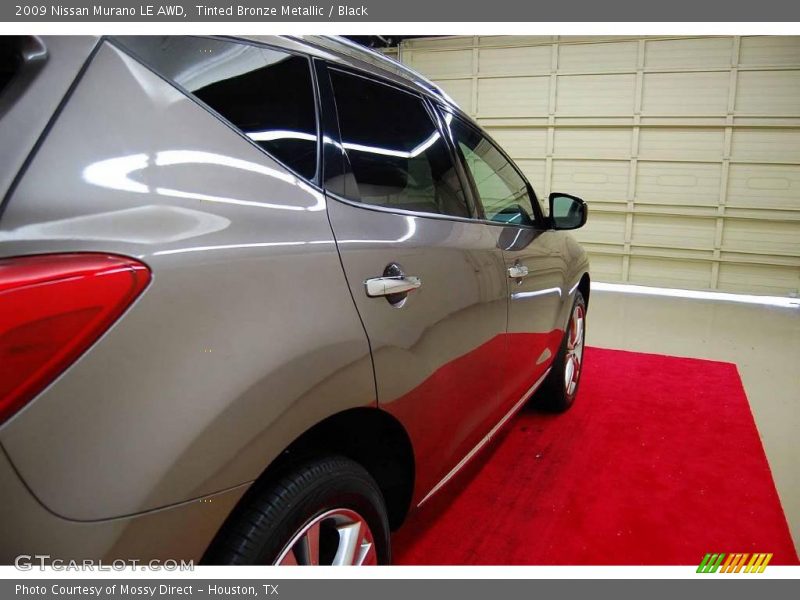 Tinted Bronze Metallic / Black 2009 Nissan Murano LE AWD