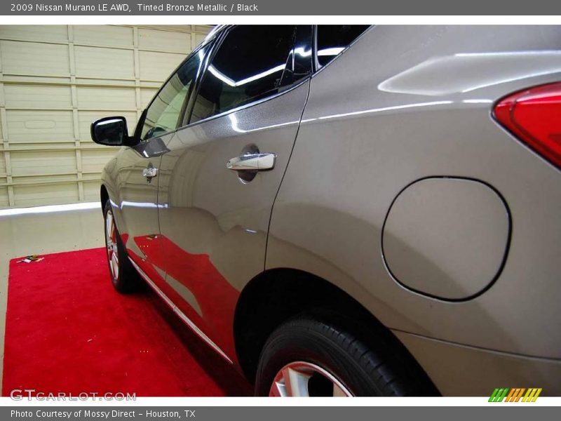 Tinted Bronze Metallic / Black 2009 Nissan Murano LE AWD