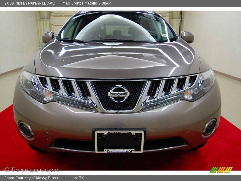 Tinted Bronze Metallic / Black 2009 Nissan Murano LE AWD
