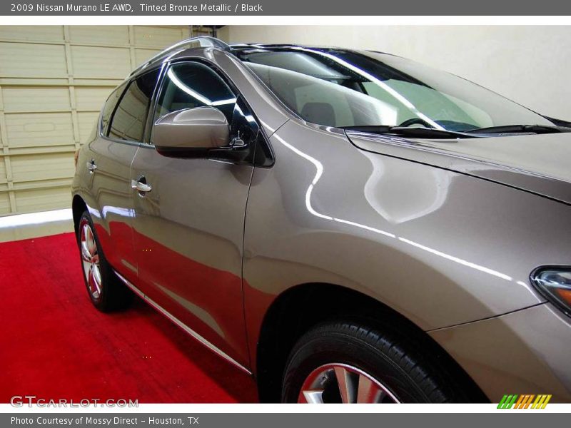 Tinted Bronze Metallic / Black 2009 Nissan Murano LE AWD