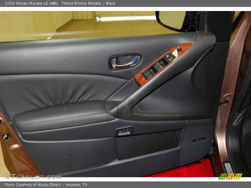 Tinted Bronze Metallic / Black 2009 Nissan Murano LE AWD