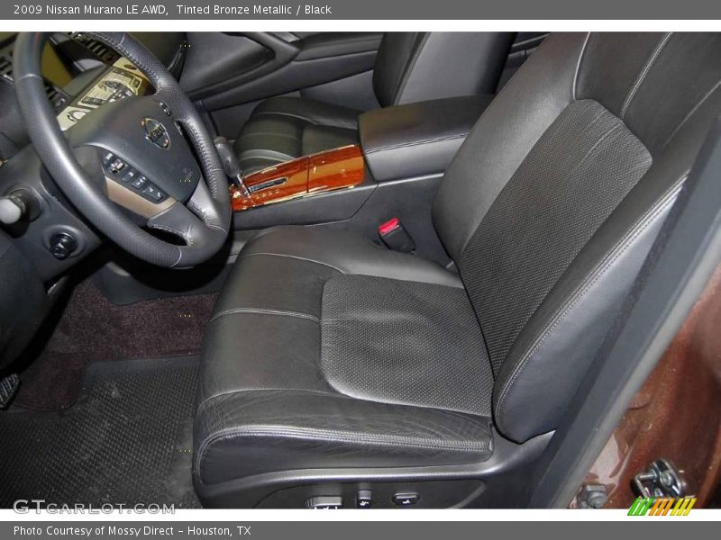 Tinted Bronze Metallic / Black 2009 Nissan Murano LE AWD