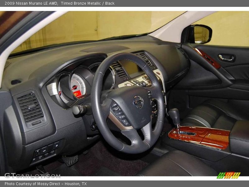 Tinted Bronze Metallic / Black 2009 Nissan Murano LE AWD