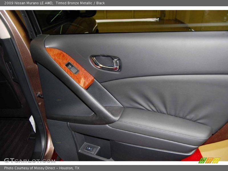 Tinted Bronze Metallic / Black 2009 Nissan Murano LE AWD
