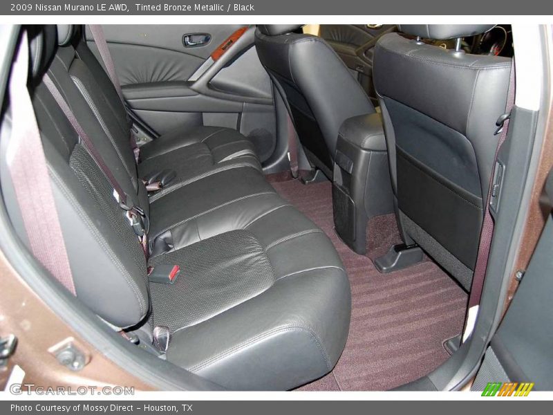 Tinted Bronze Metallic / Black 2009 Nissan Murano LE AWD