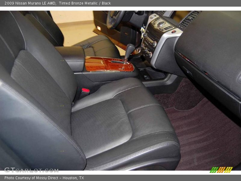 Tinted Bronze Metallic / Black 2009 Nissan Murano LE AWD