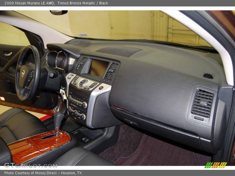 Tinted Bronze Metallic / Black 2009 Nissan Murano LE AWD