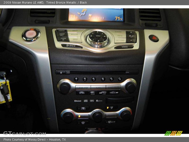 Tinted Bronze Metallic / Black 2009 Nissan Murano LE AWD