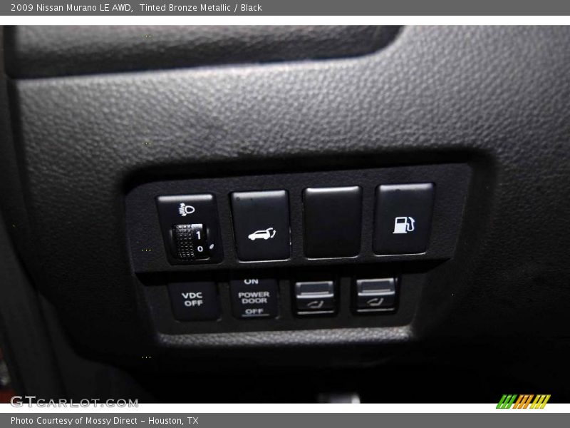 Tinted Bronze Metallic / Black 2009 Nissan Murano LE AWD